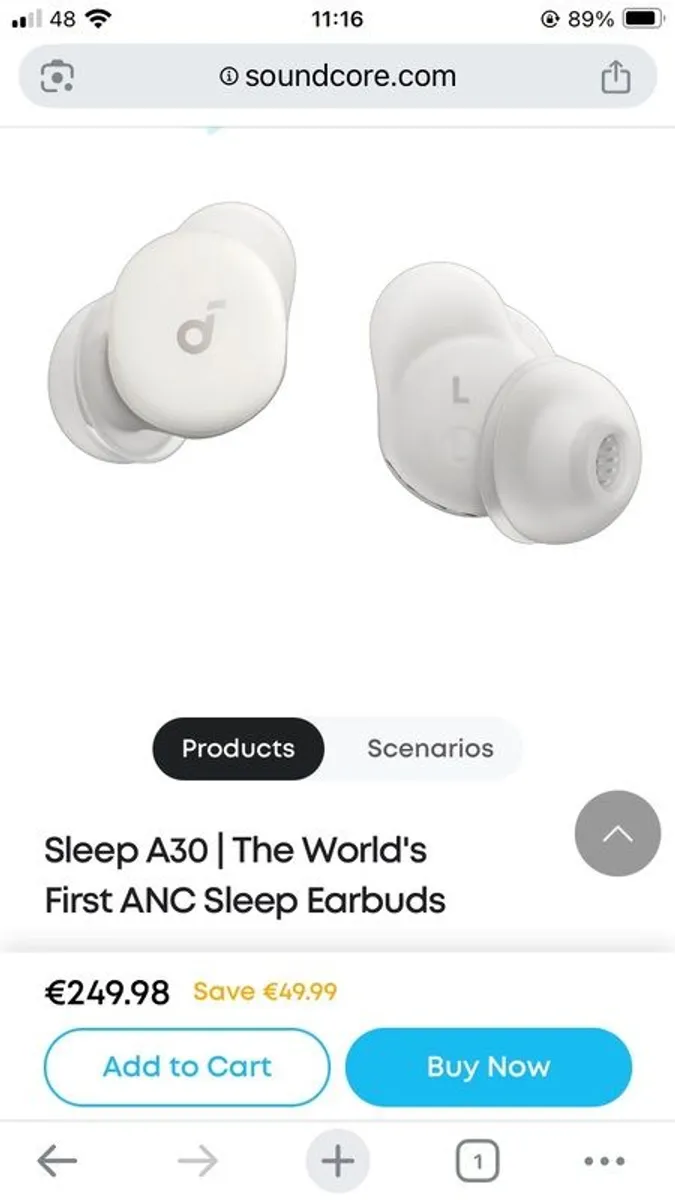 Soundcore sleep A30 headphones - Image 2