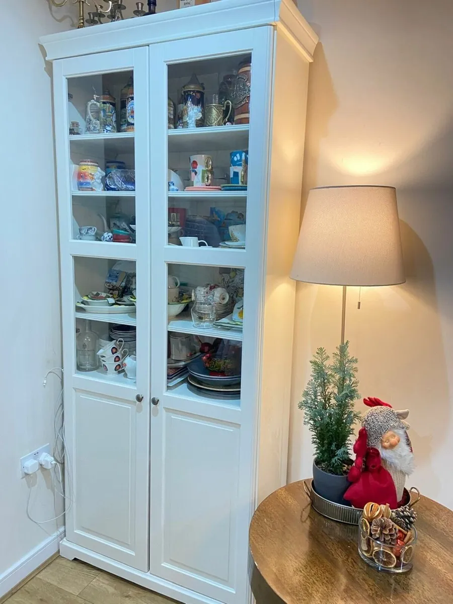 Storage Cabinets w glass-doors - Image 1