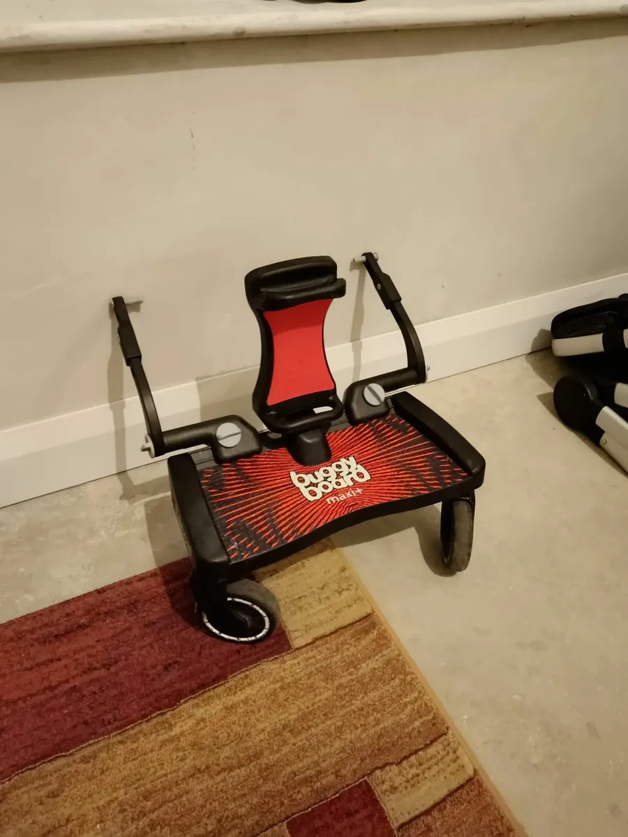 Lascal BuggyBoard Maxi+ with seat - Image 1