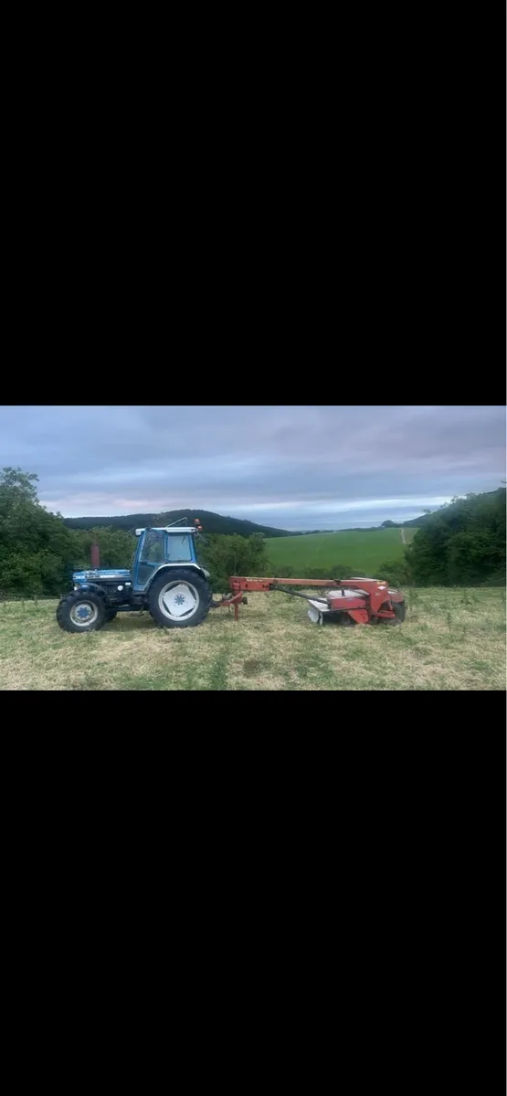 Kuhn 10ft trailed mower - Image 3
