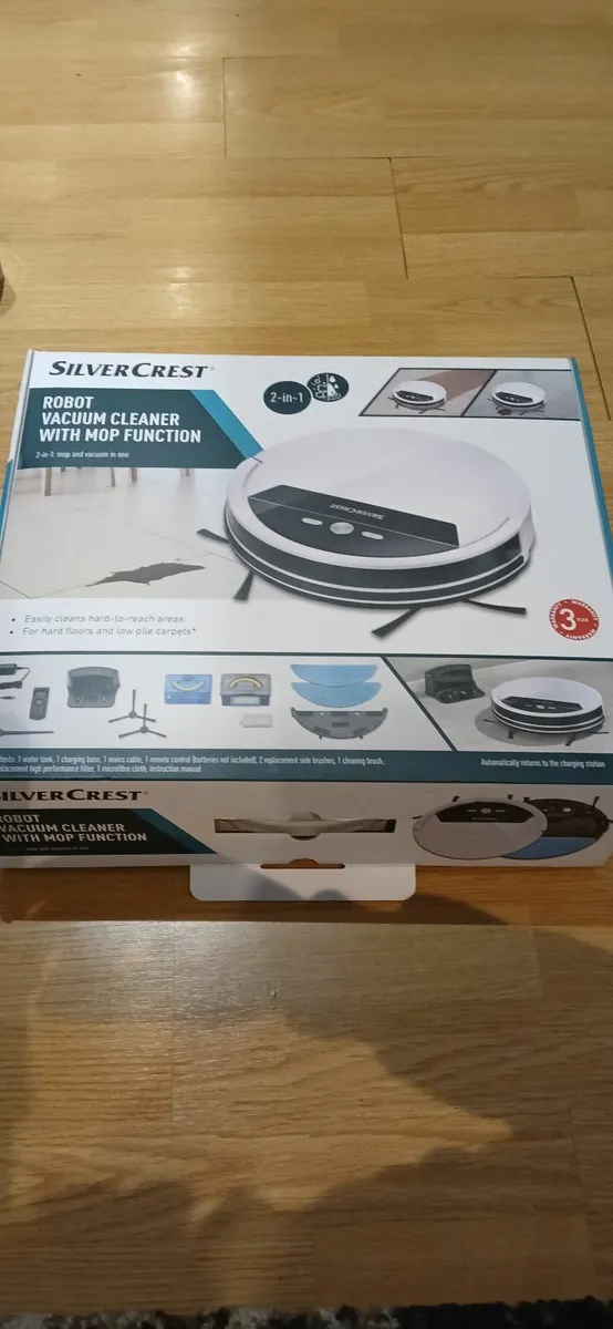 robot vacuum cleaner with mop function - Image 1
