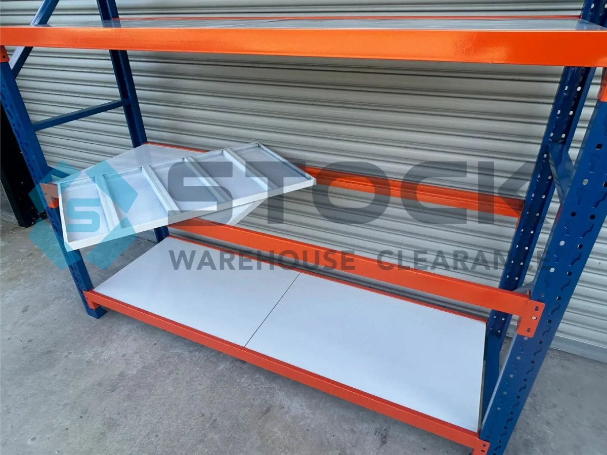 Brand new 4 tier longspan shelving - Image 3