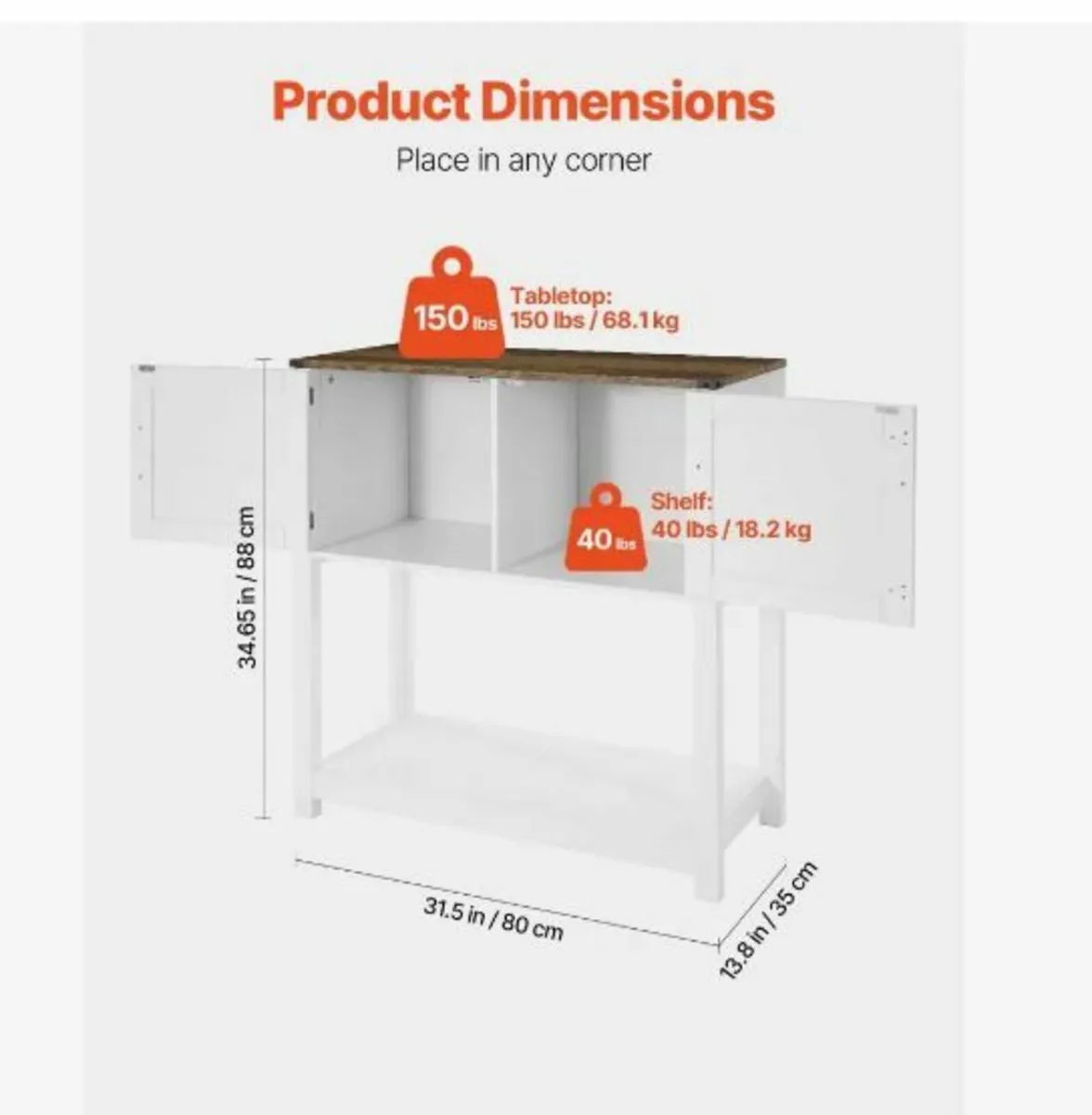 Coffee Bar Cabinet - Image 4