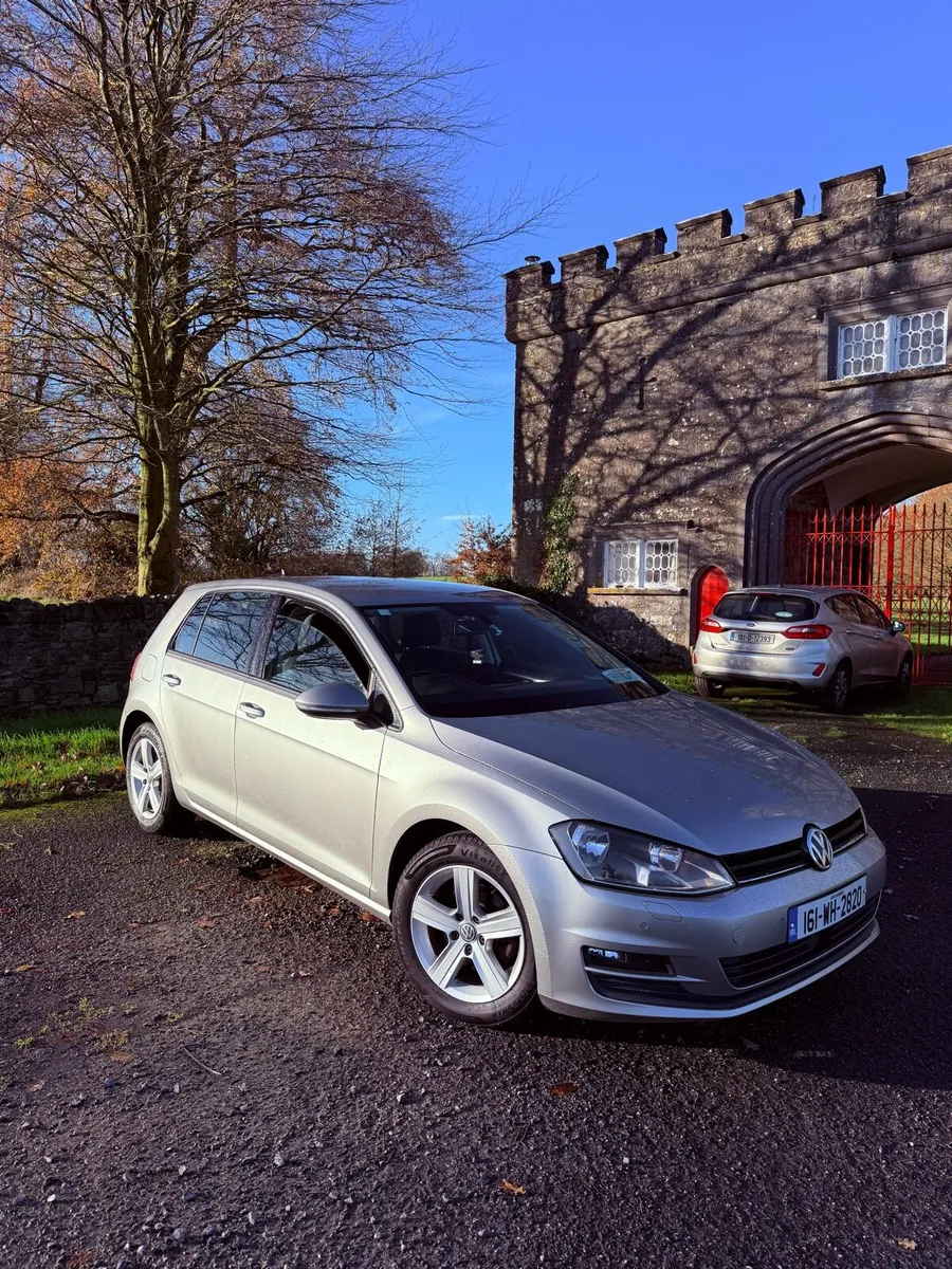 161 VW Golf 1.6TDI Match NCT + TAX €7995 - Image 1