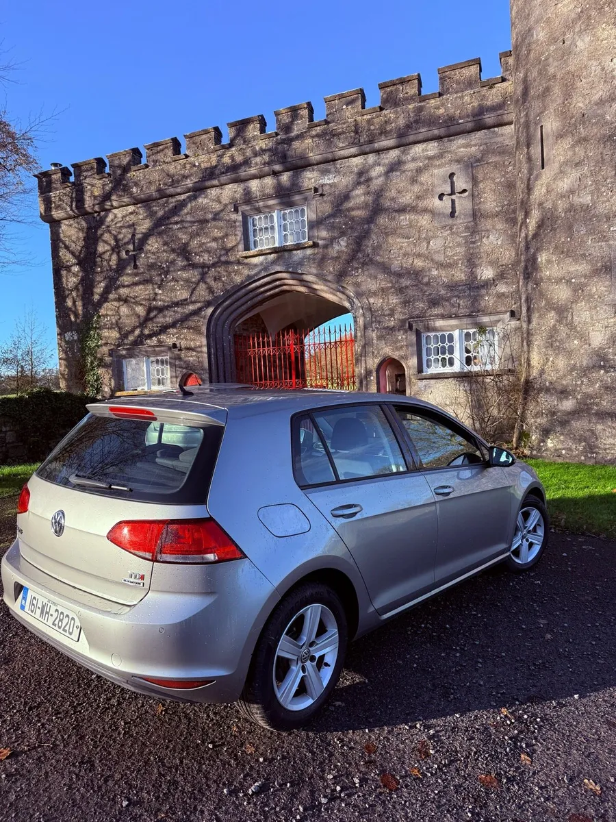 161 VW Golf 1.6TDI Match NCT + TAX €7995 - Image 4