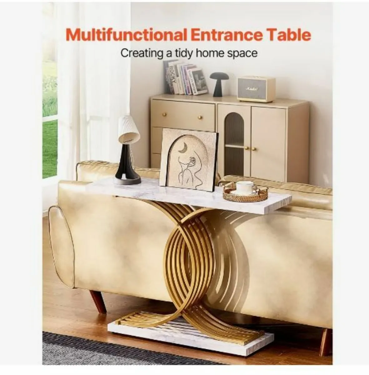 Narrow Console Sofa Table - Image 2