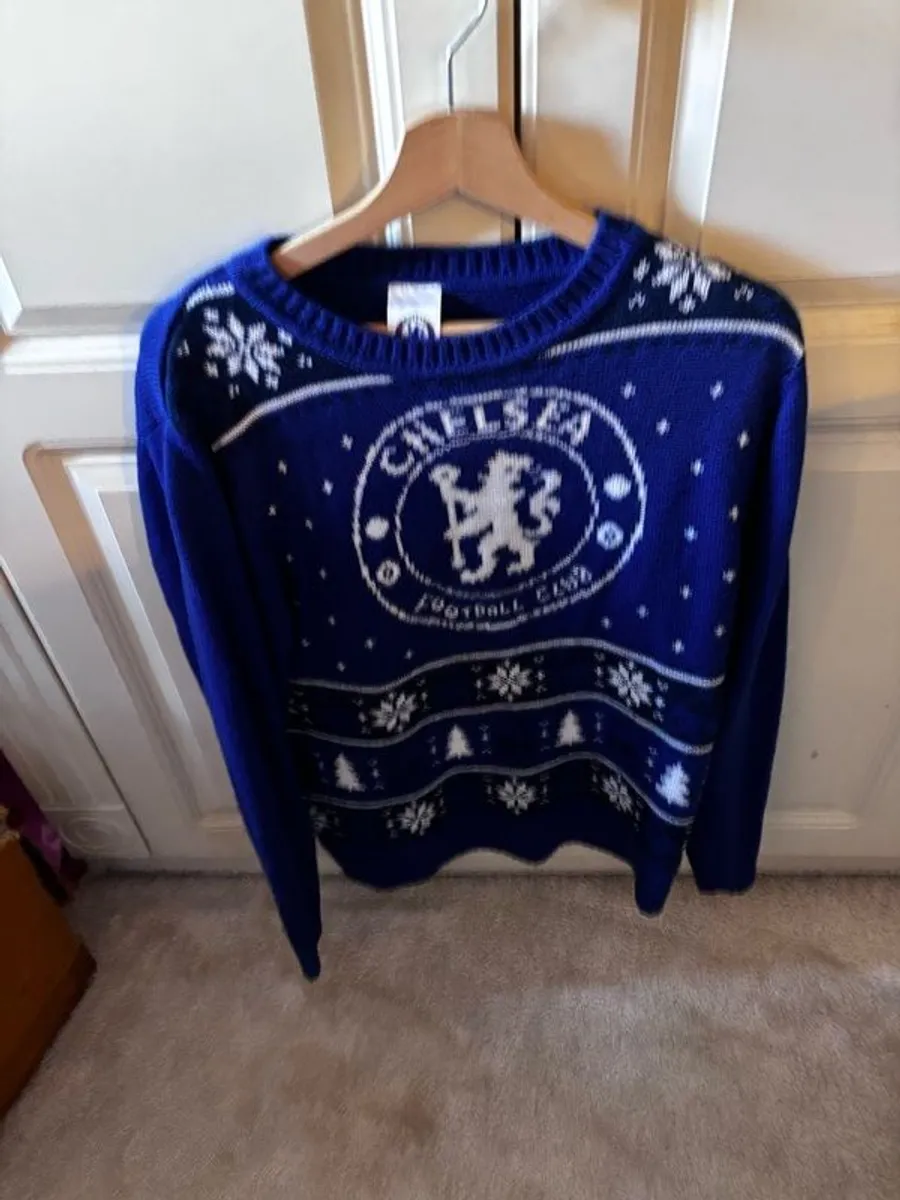 chelsea Christmas jumper