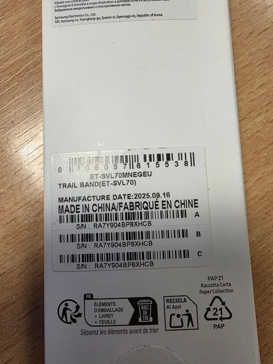 Samsung Galaxy watch trail band Blue - Image 3