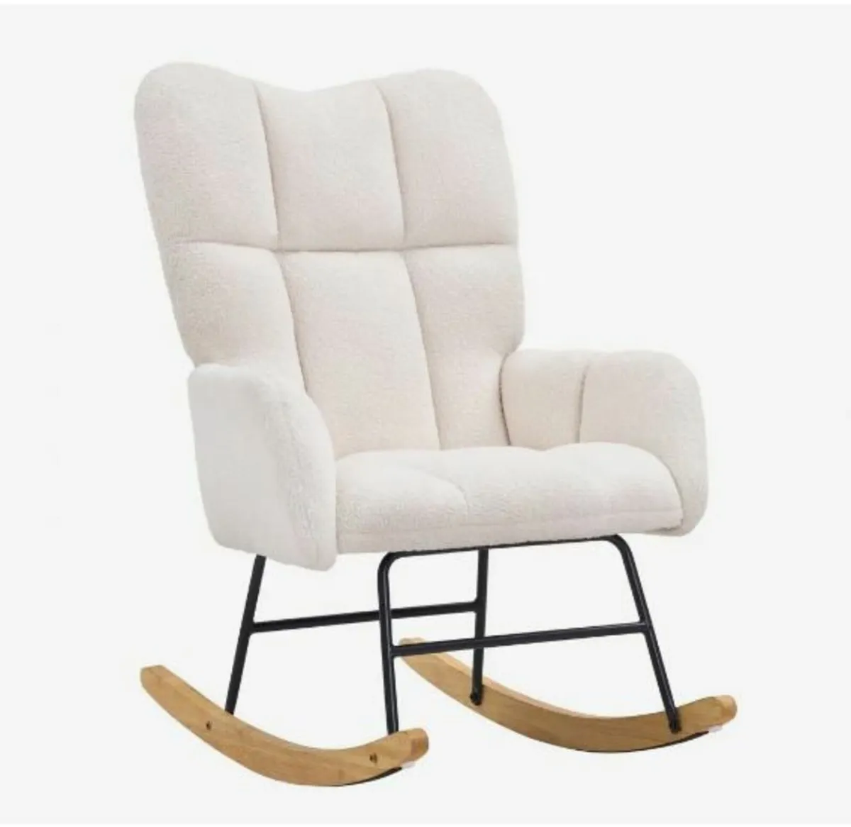 Nursery Rocking Chair, 250 lbs Weight Capacity - Image 1