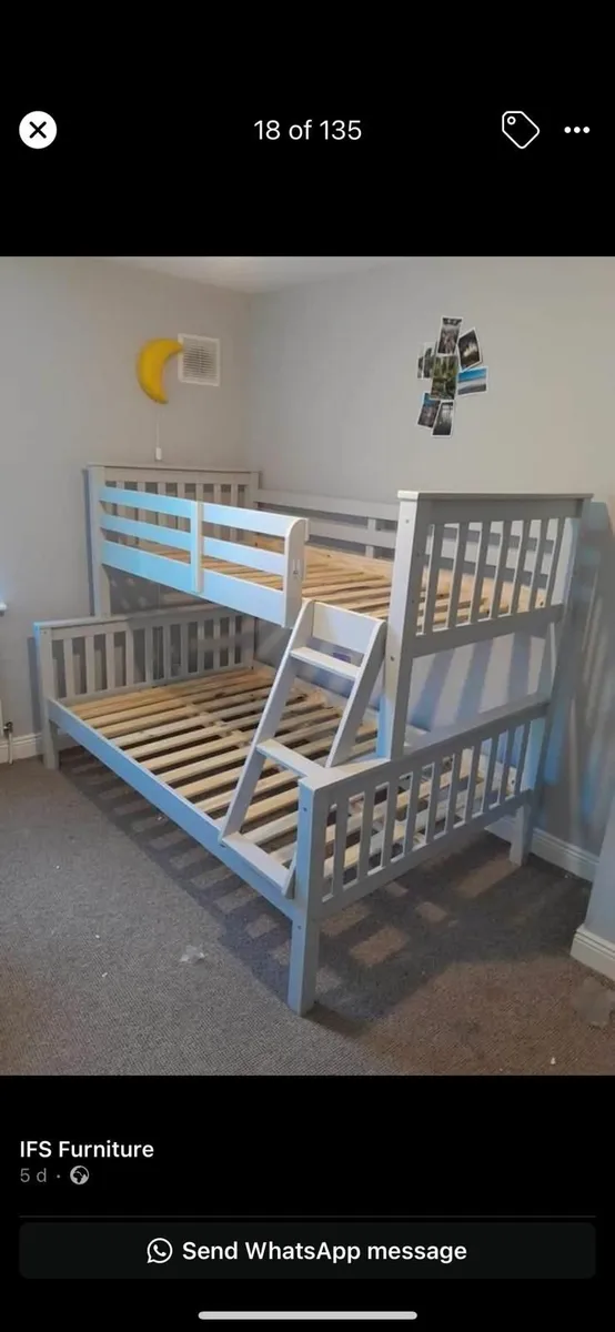 Bunk beds Triple Double bunks for sale in Dublin - Image 3