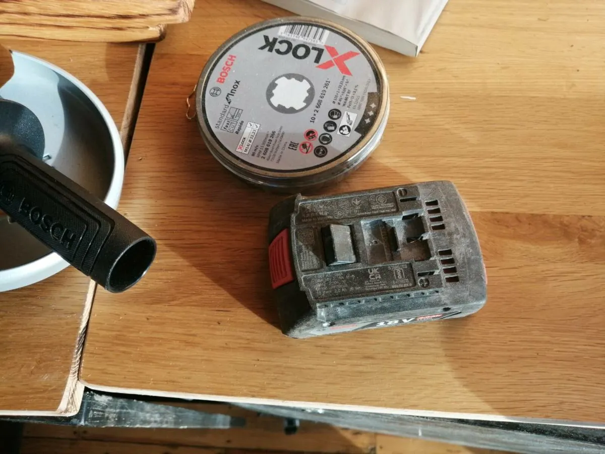 Bosch 18v angle grinder - Image 4
