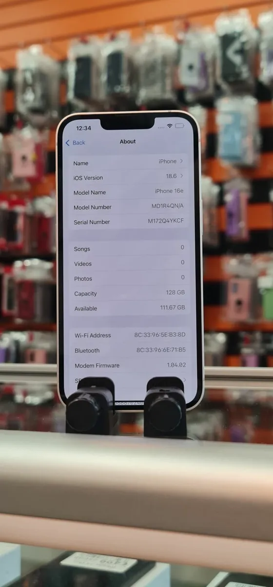 IPhone 16 E 128GB 2ND HAND - Image 2