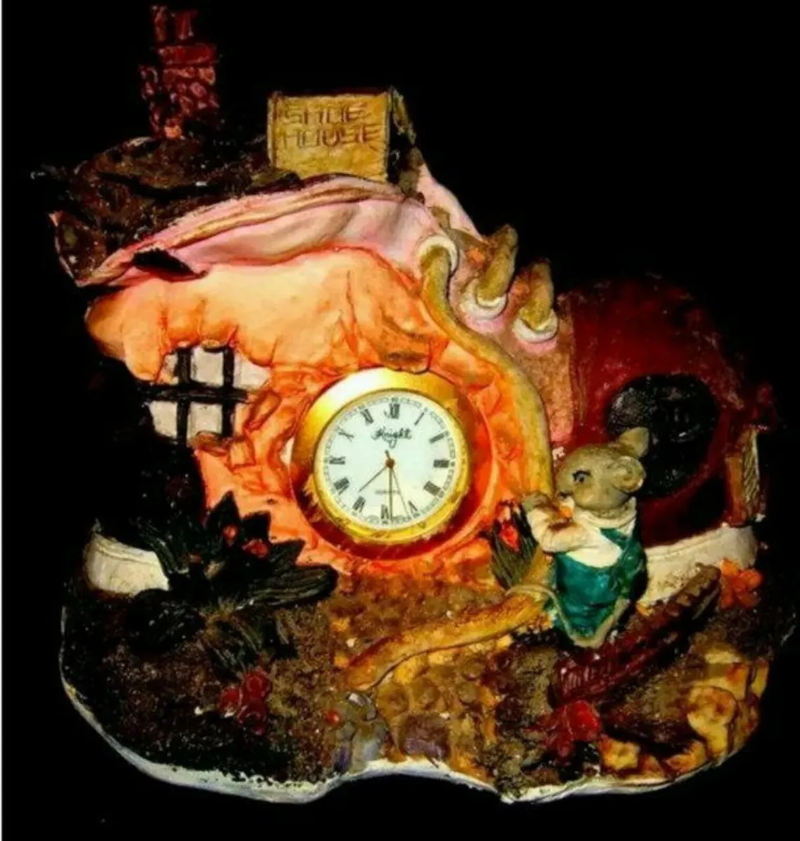 Charming Vintage Traditional Nursery Clock - Image 2