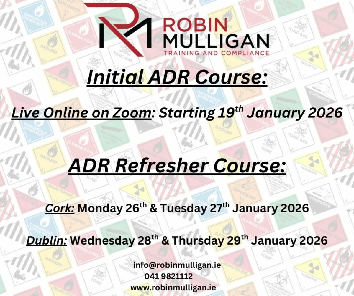 Initial ADR Hazfreight® Course: Online
