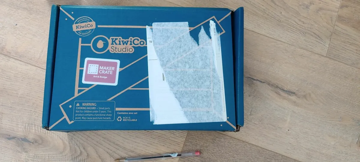 Craft set - brand new - embroidered lamp - Image 3