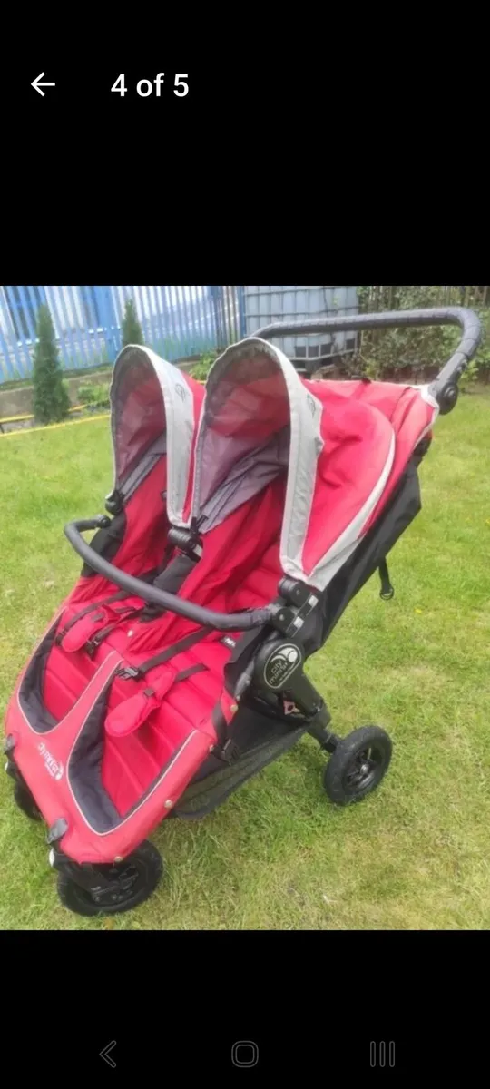 Baby joggr minnie double buggy - Image 3