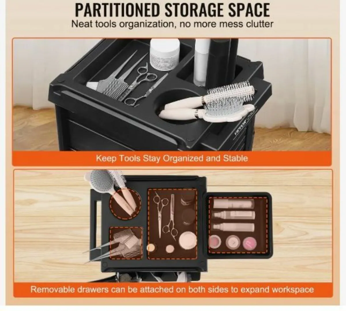 Ultimate Salon Trolley Cart - Image 2