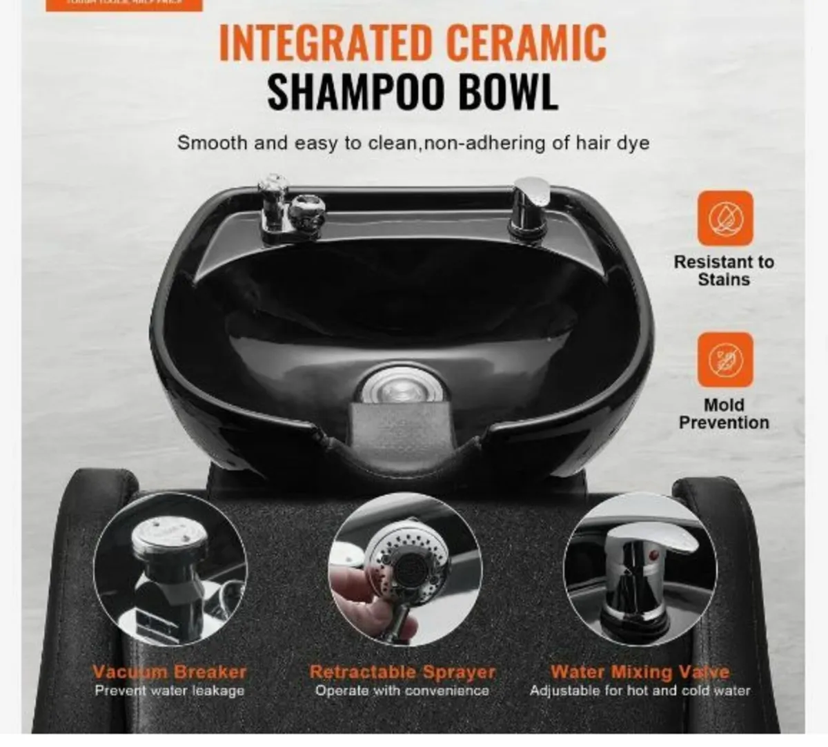 Shampoo Backwash Chair - Image 2