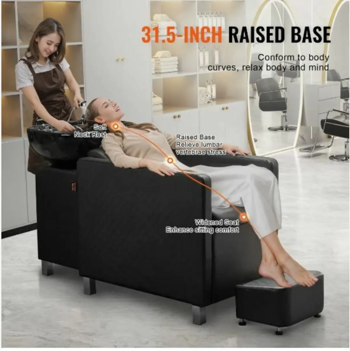 Shampoo Backwash Chair - Image 3