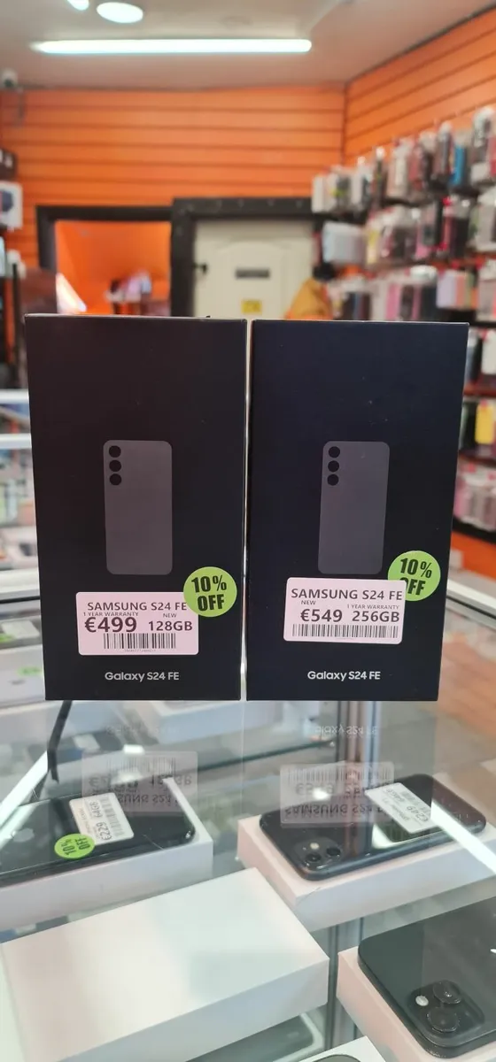 Samsung S24 FE 128 & 256 GB BRAND NEW - Image 1