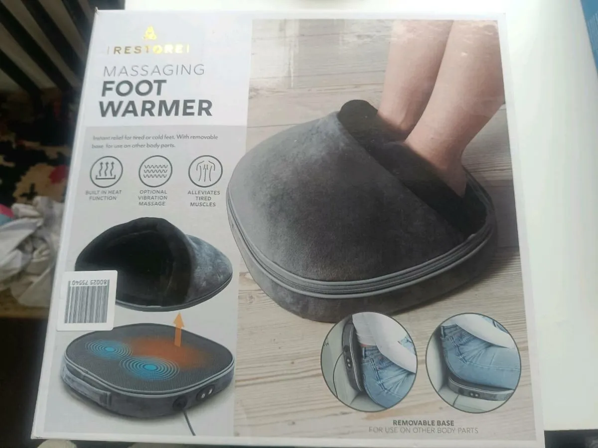 Foot warmer and massageer - Image 2