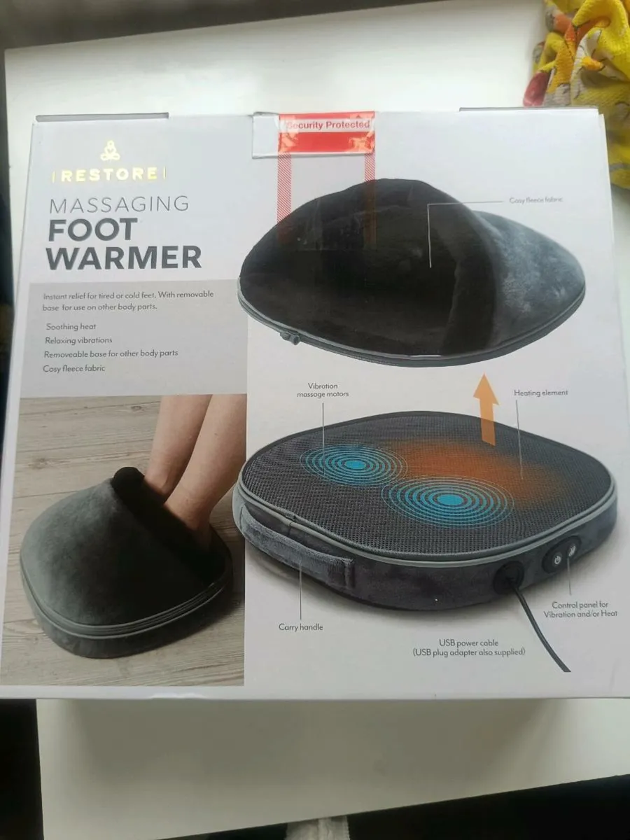 Foot warmer and massageer - Image 3