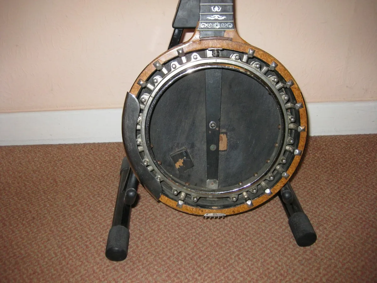 1910 / 20s Barnes & Mullins Banjo Made In England. - Image 3