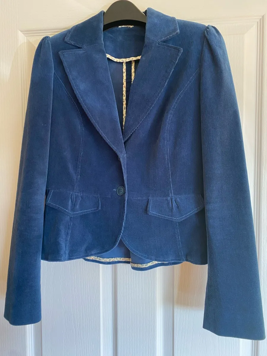Teal blue jacket - Image 1