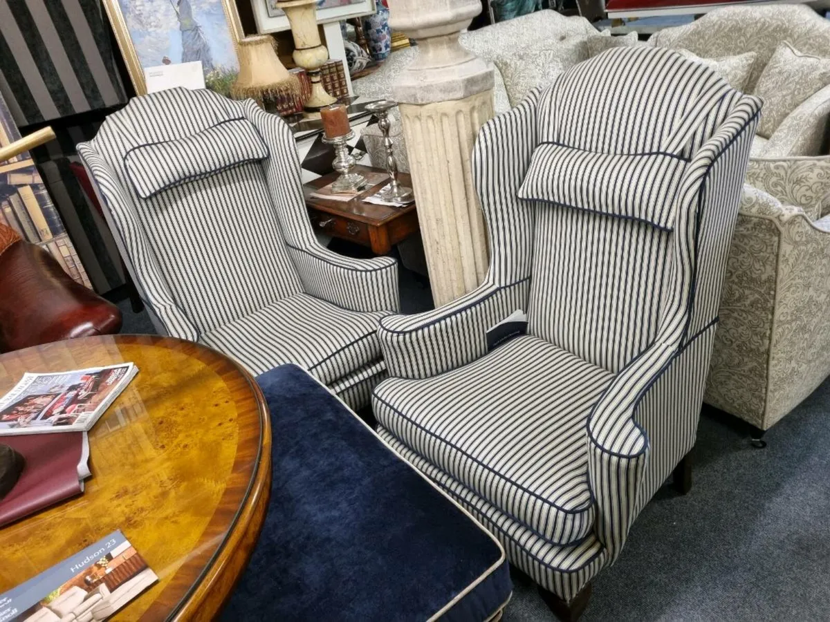 Pair of queen ann chairs