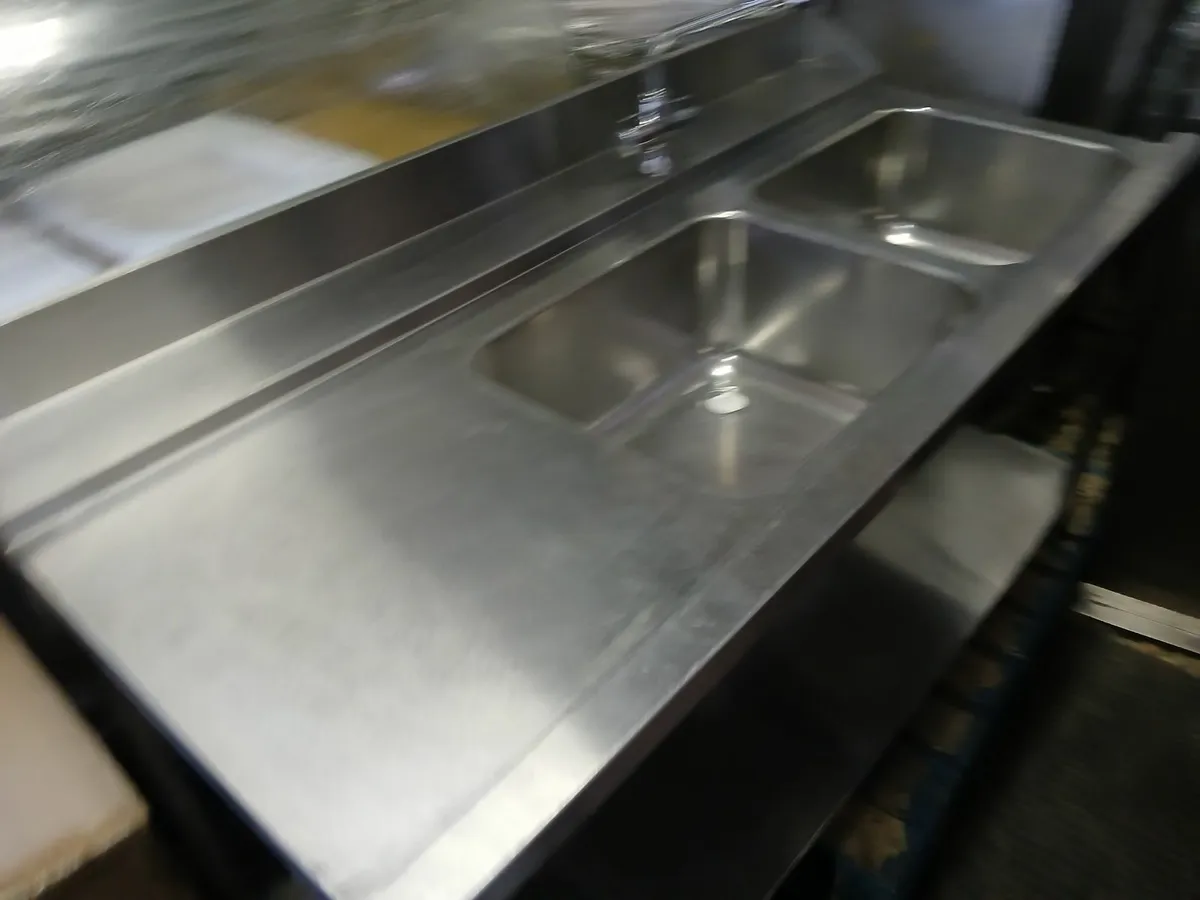 Staneless steel cabbinet sink unit complete - Image 1