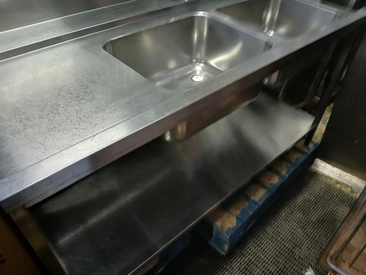 Staneless steel cabbinet sink unit complete - Image 2