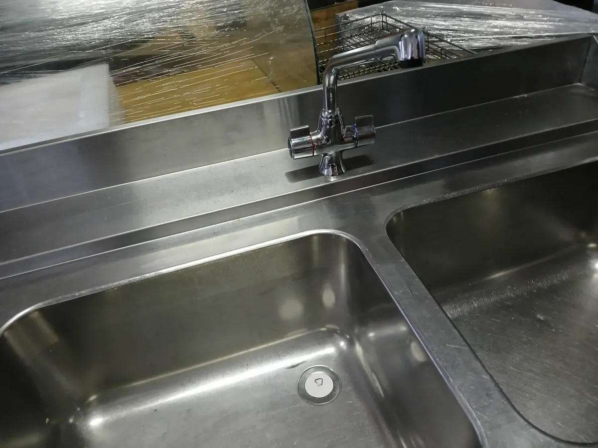 Staneless steel cabbinet sink unit complete - Image 4