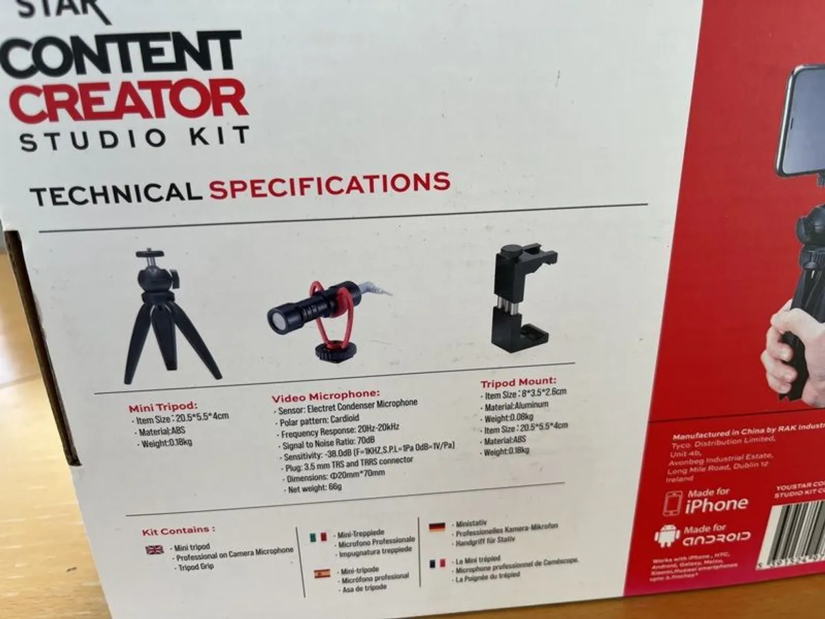 Video Content Creator Studio kit. - Image 3