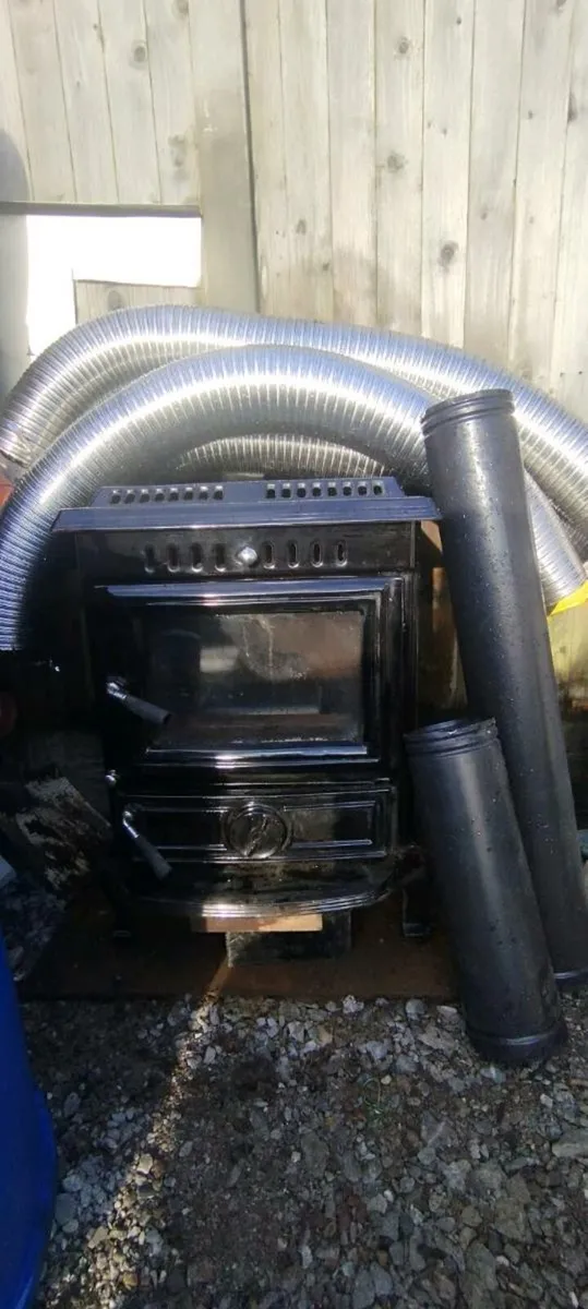 Boiler Solid fuel wood burning stove for sale - Image 4