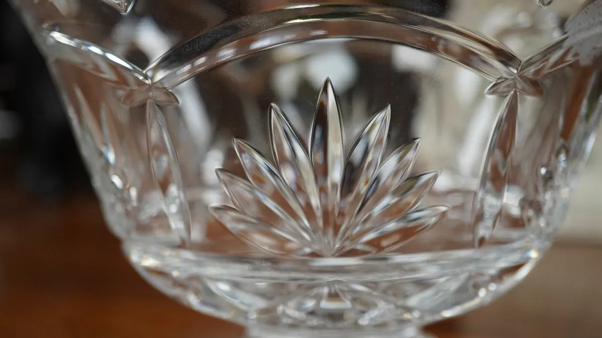 Waterford Crystal Scallop Pedestal Bowl - Image 4