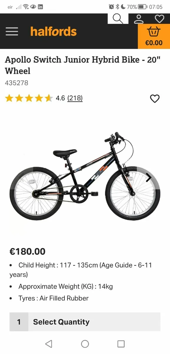 Kids bike Apollo Switch 20" - Image 1