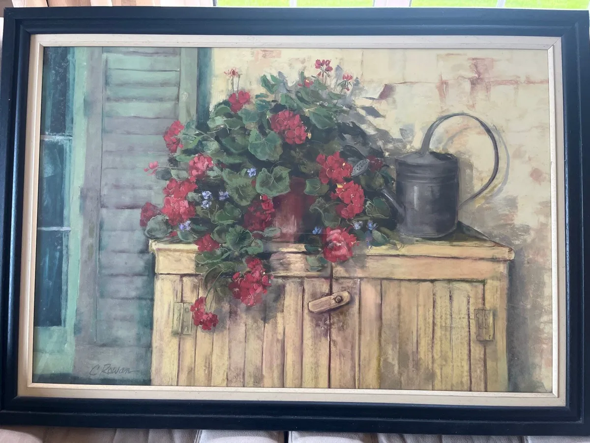 Large Framed Picture - Image 1