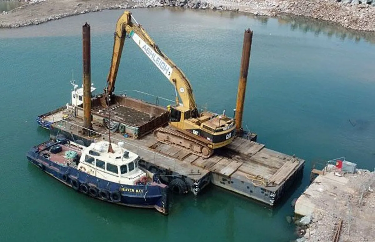 10m x 6m Barge Deck Hopper Bin 100T payload - Image 1