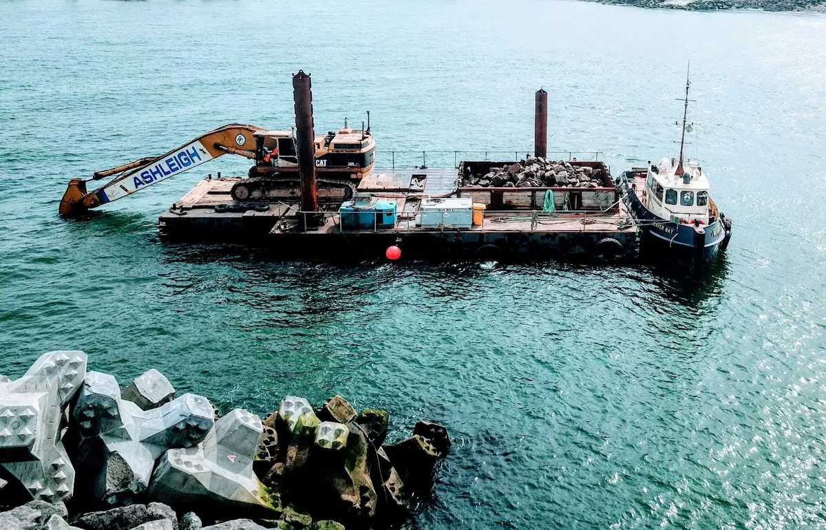 10m x 6m Barge Deck Hopper Bin 100T payload - Image 2