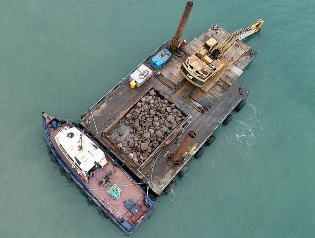 10m x 6m Barge Deck Hopper Bin 100T payload - Image 3