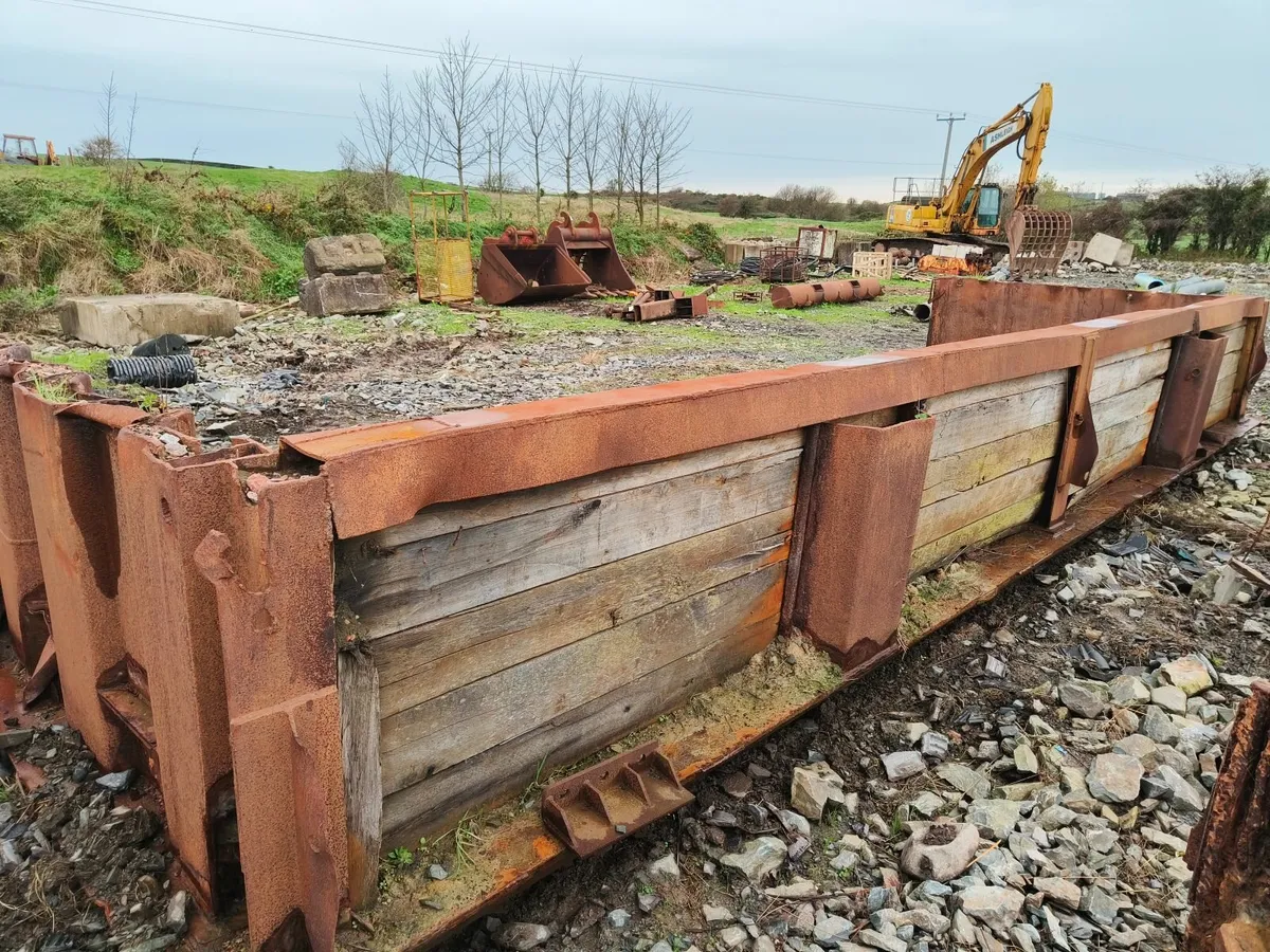 10m x 6m Barge Deck Hopper Bin 100T payload - Image 4