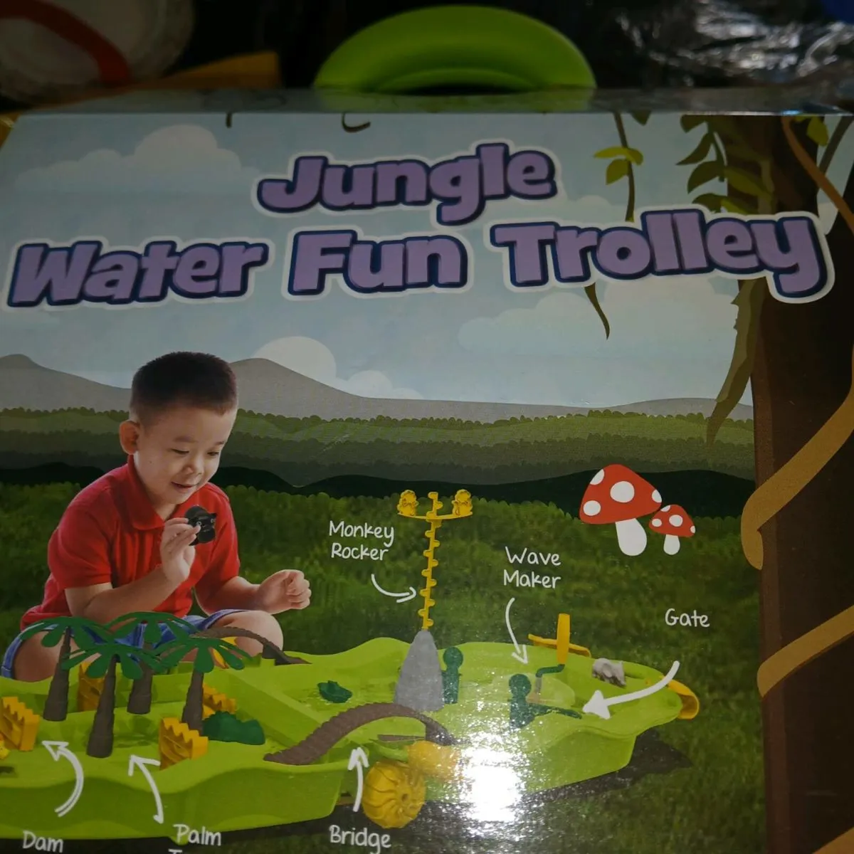 Jungle Water Fun Trolley New - Image 1