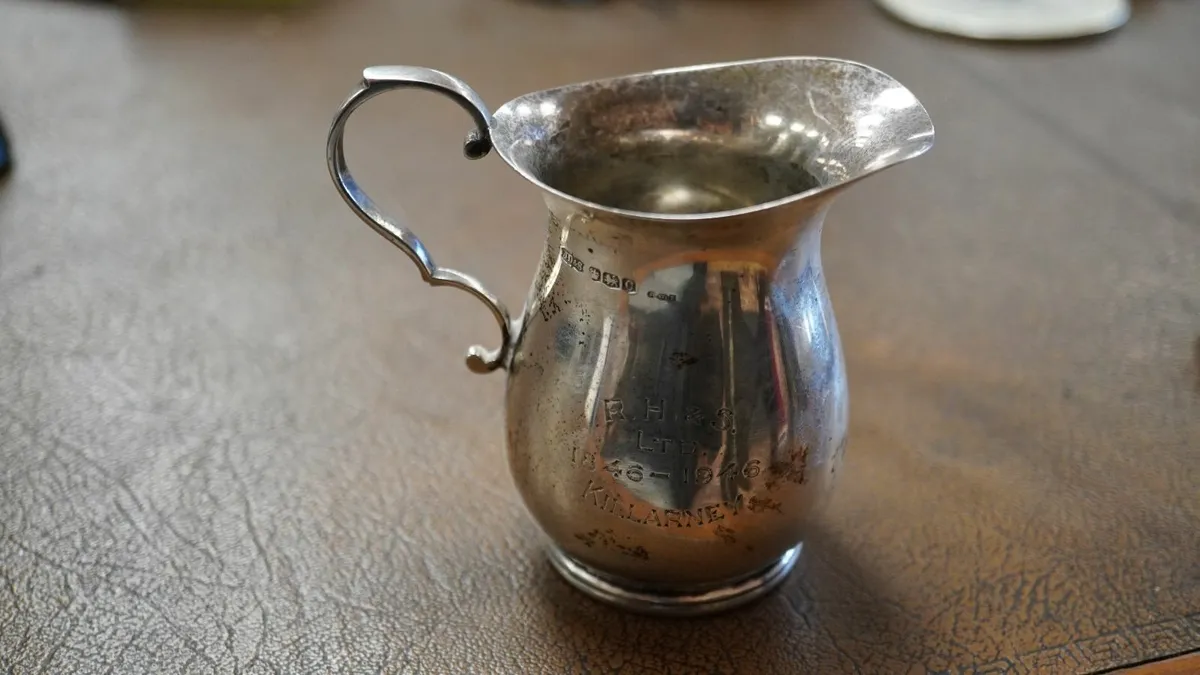 Sterling Silver Killarney Centenary Cream Jug - Image 1