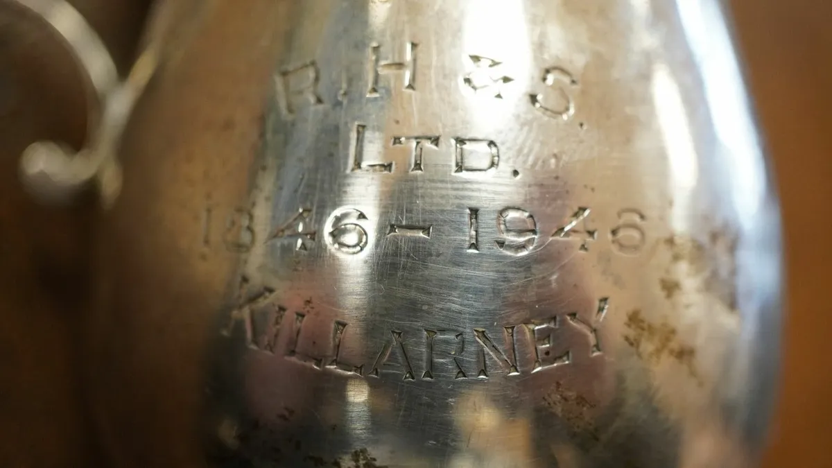 Sterling Silver Killarney Centenary Cream Jug - Image 4