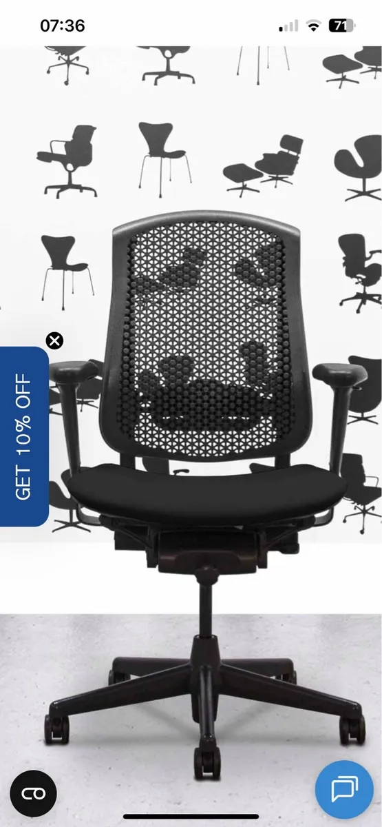 Herman Miller  office chair Excellent conditon - Image 1