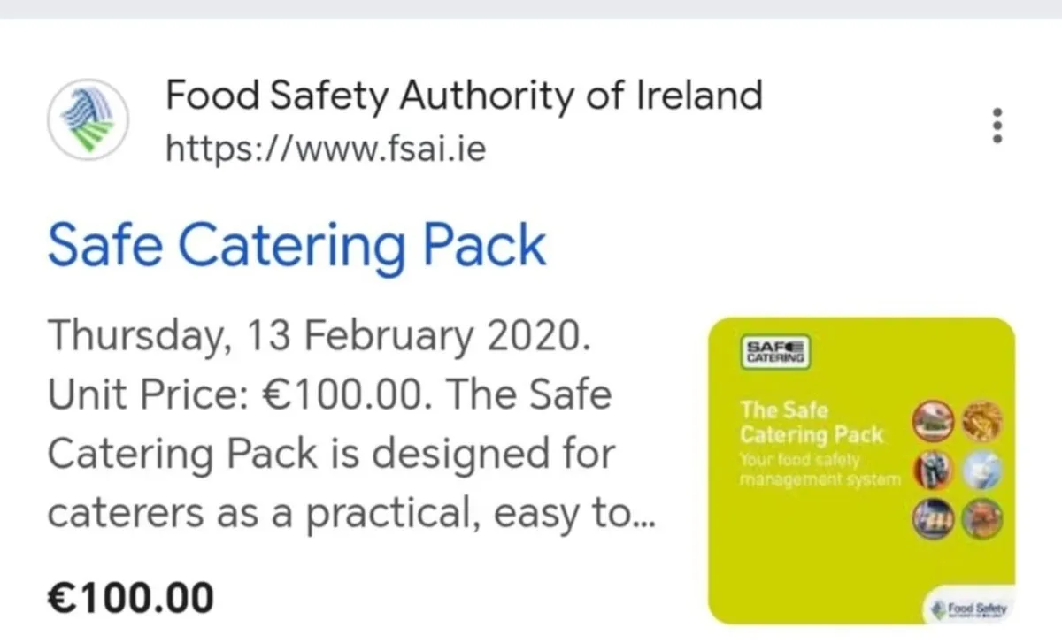The Safe Catering Pack - Image 3