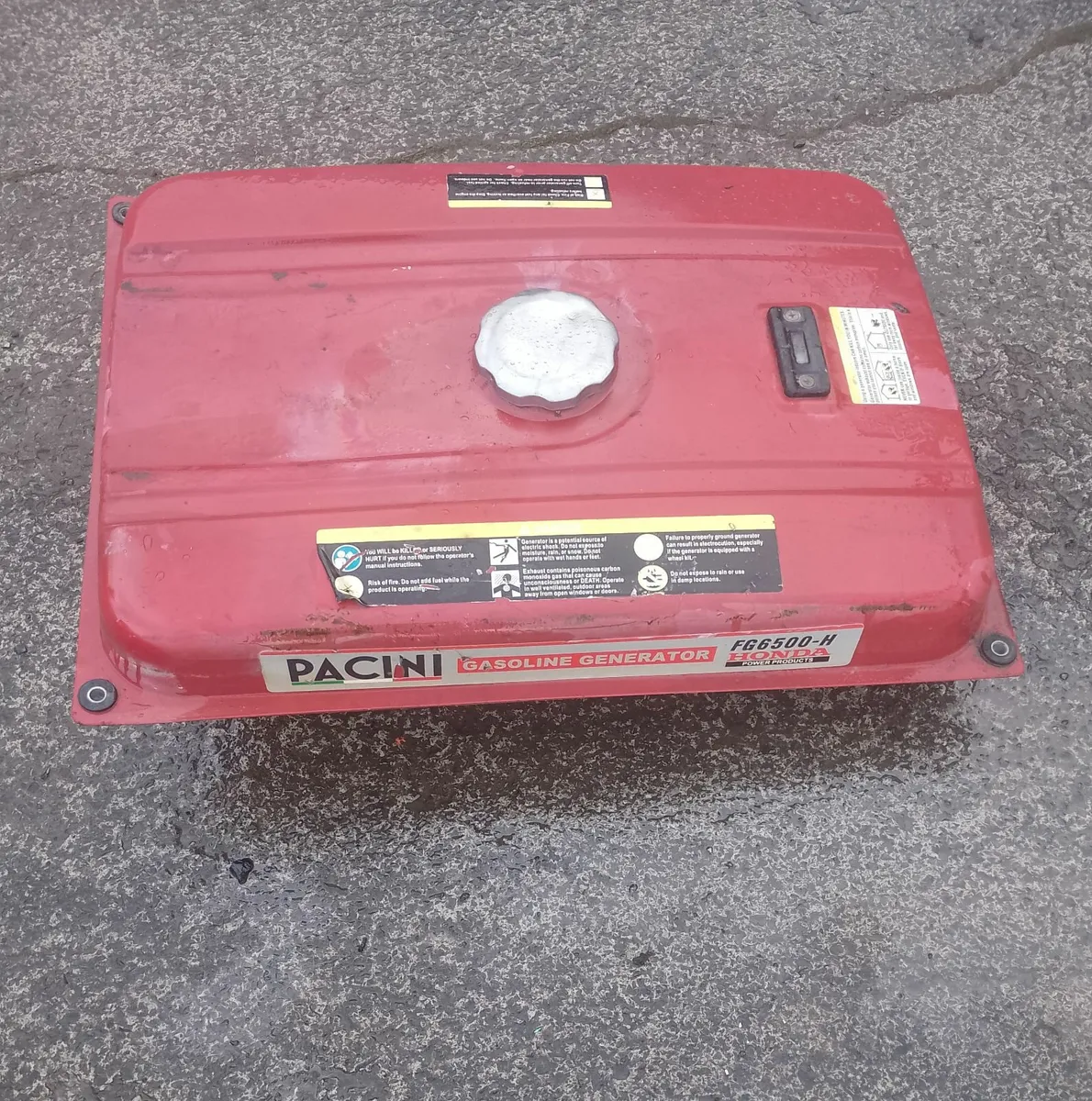 Honda generator petrol tank complete - Image 1