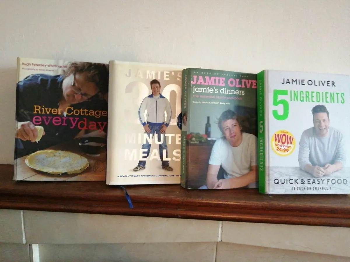 Jamie Oliver cookbook collection
