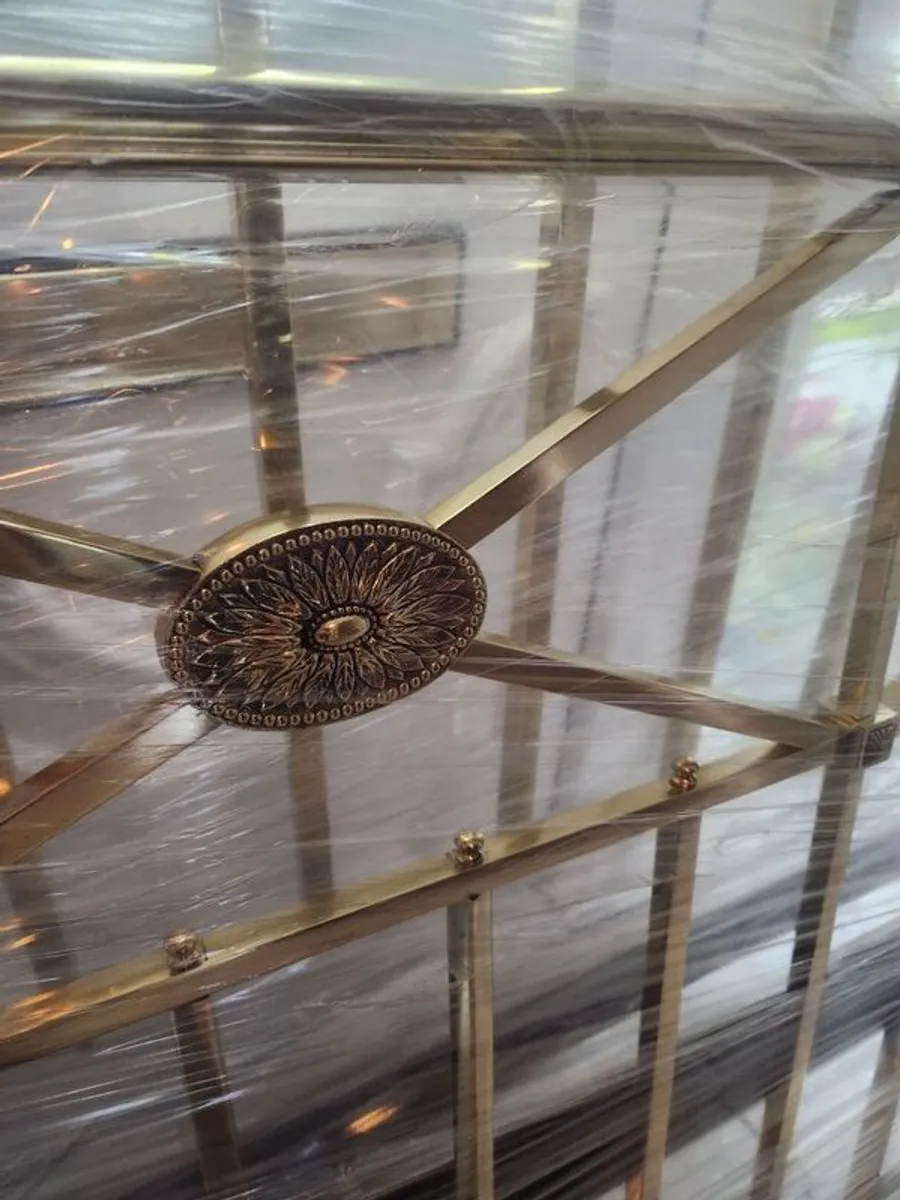 VINTAGE double brass bed REDUCED - Image 4