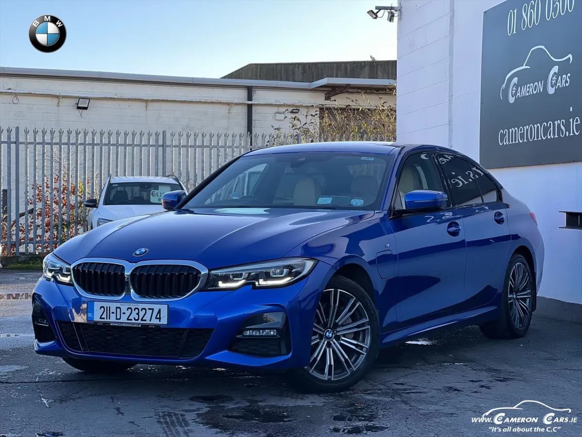 BMW 330e MSPORT SAN MARINO BLUE - Image 1
